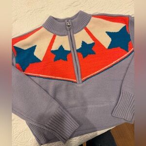 Starry half zip sweater by BDG! Size XS.